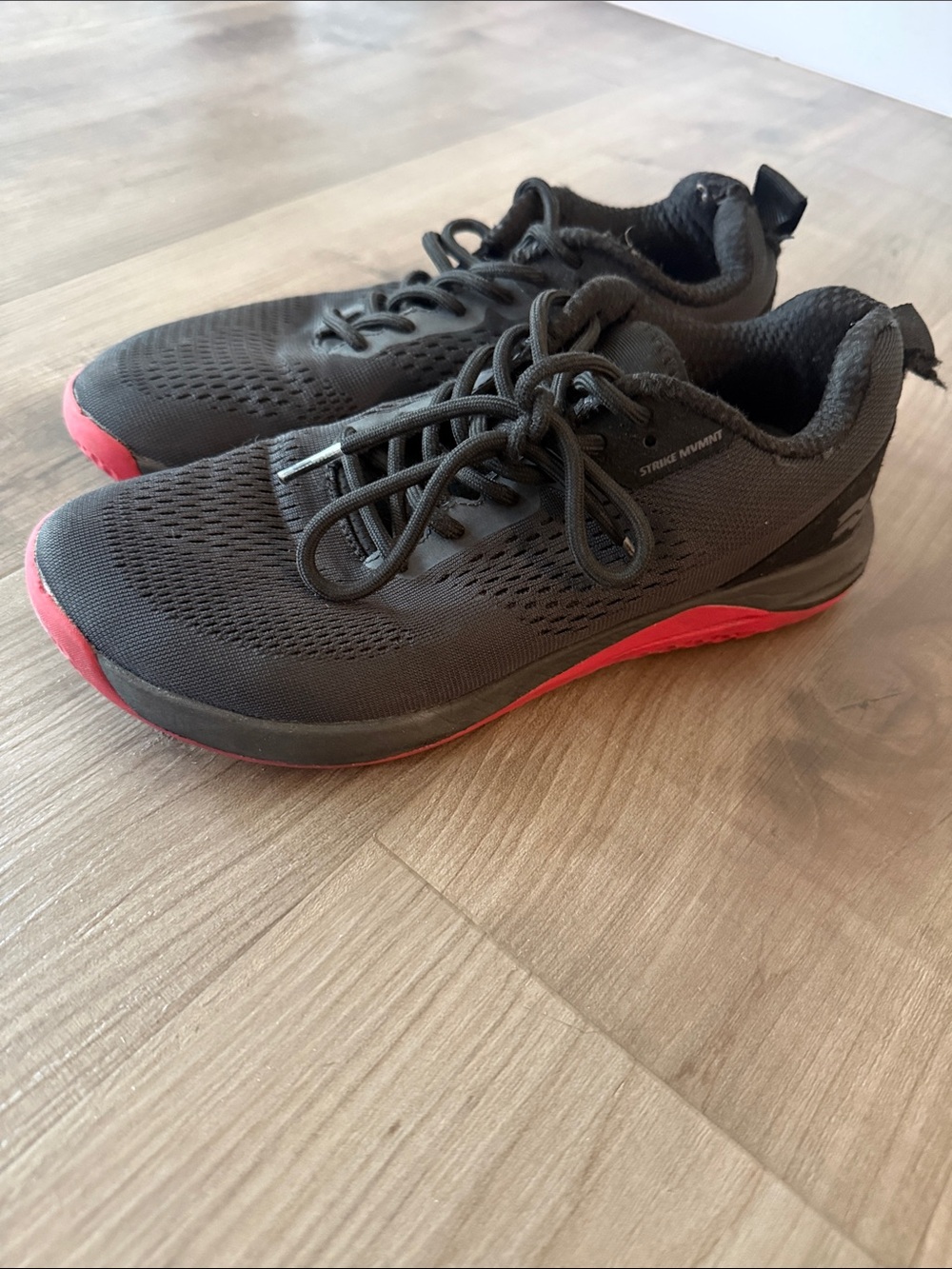 Women's Black and Pink Lightweight Athletic Running Shoes